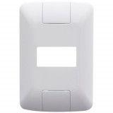 Placa p/ 1 modulo horizontal 4x2 - Tramontina Aria